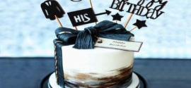 Men’s Unique Birthday Cake For Husband