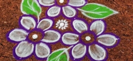 Rangoli Design Simple And Easy Small