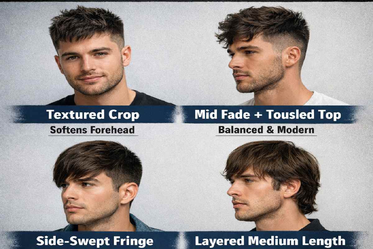 Inverted Triangle Face Shape Hairstyles Male