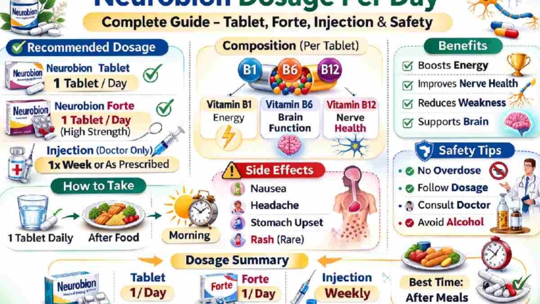 neurobion dosage per day