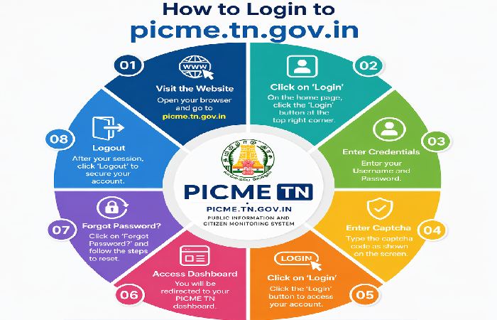 key features of picme.tn.gov.in