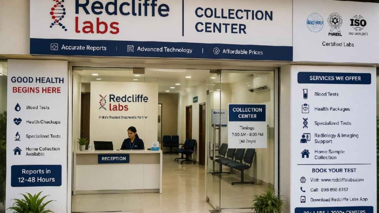 redcliffe labs - collection center