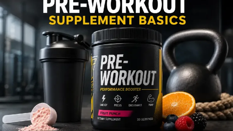 pre-workout supplement basics