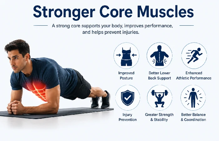 stronger core muscles