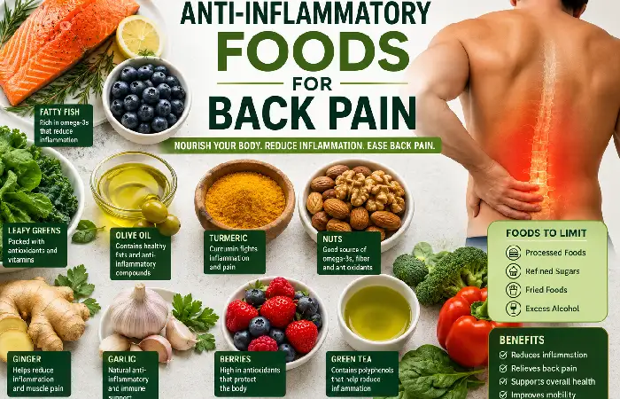 anti-inflammatory foods for back pain