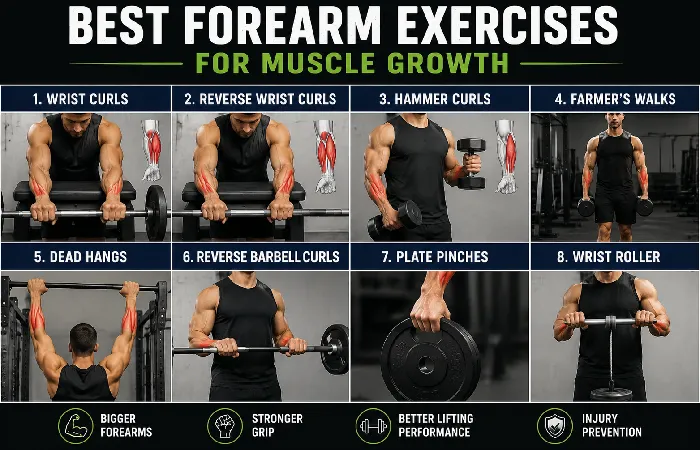 best forearm exercises