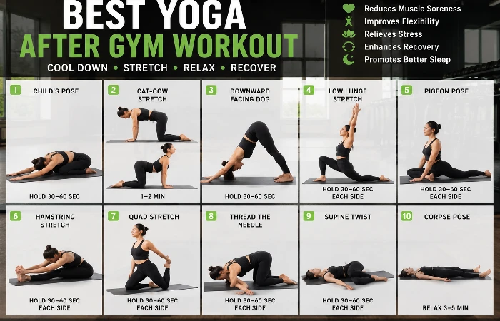best yoga after gym workout
