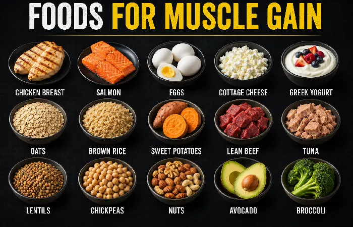 foods for muscle gain