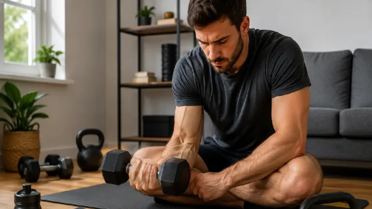home forearm training