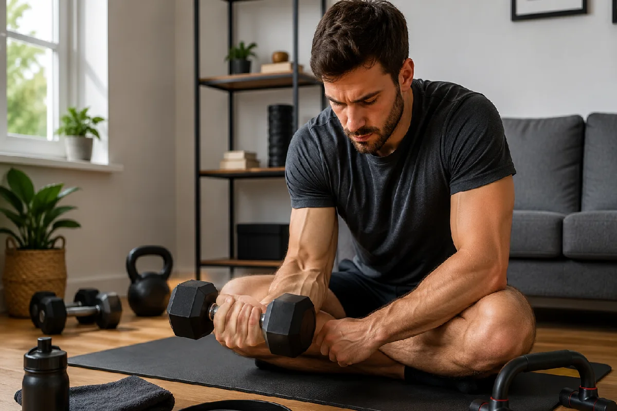 home forearm training