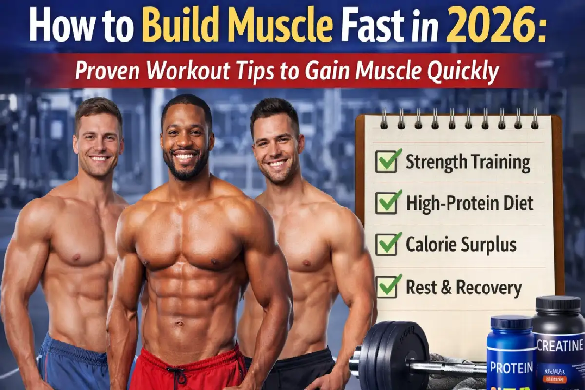 how to build muscle fast