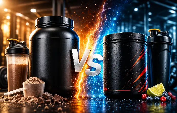 protein vs pre-workout