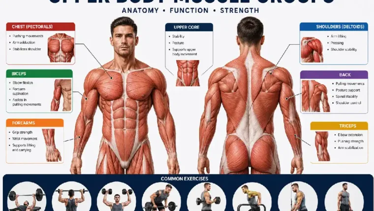 upper body muscle groups