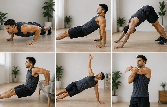 upper body workout without equipment