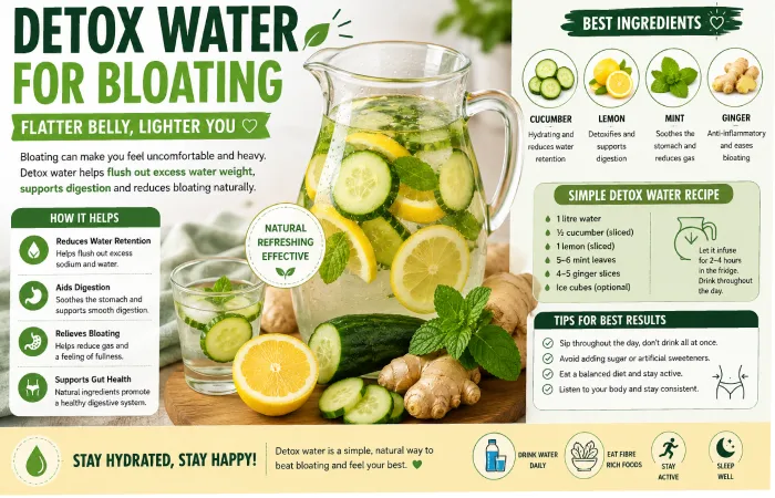 detox water for bloating