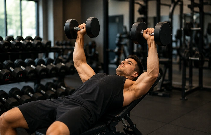 dumbbell upper body workout