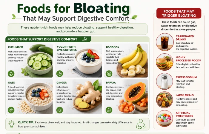 foods for bloating