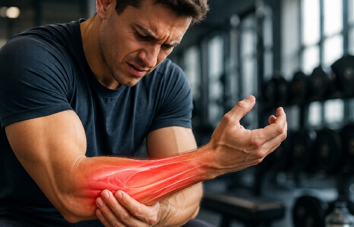forearm pain after workout