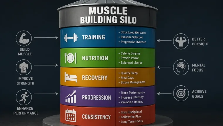 muscle building silo
