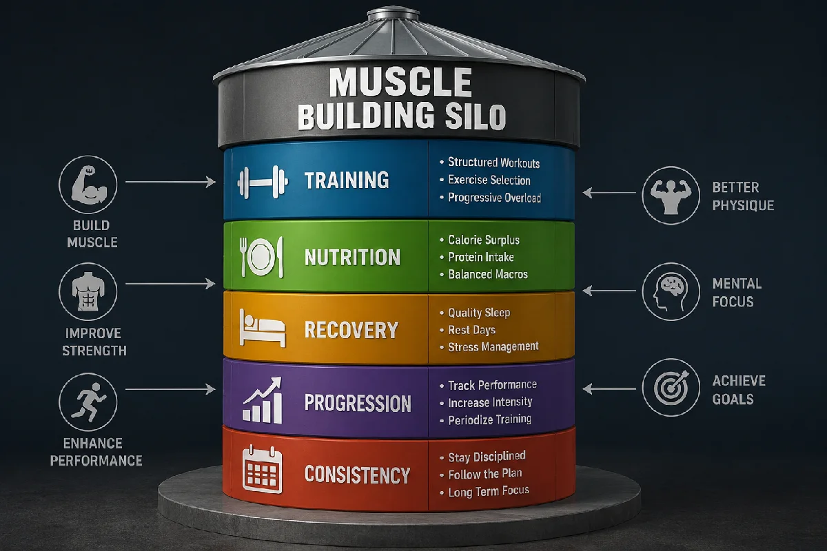 muscle building silo