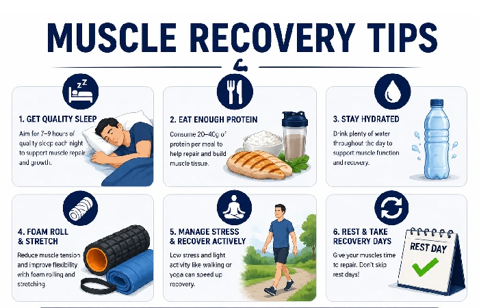 muscle recovery tips