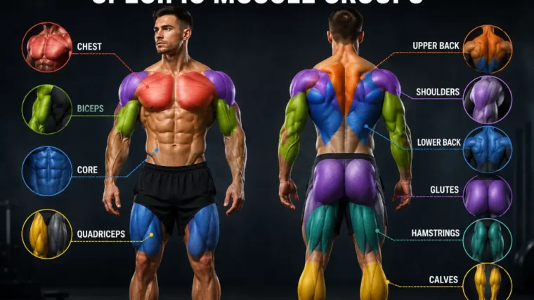 specific muscle groups