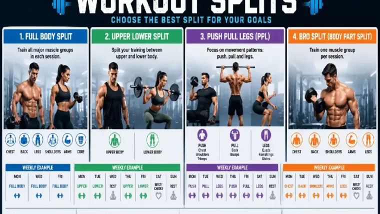 workout splits
