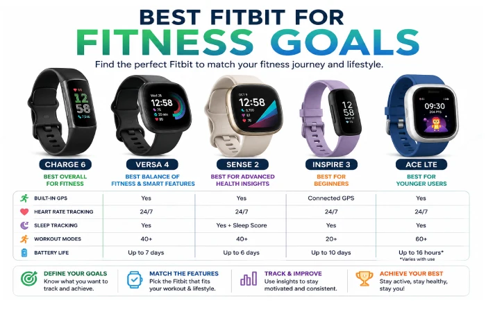 Best fitbit for fitness goals
