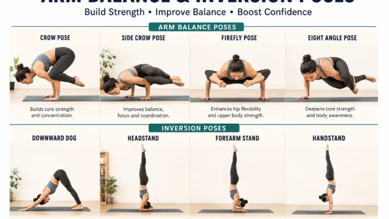 arm balance & inversion poses