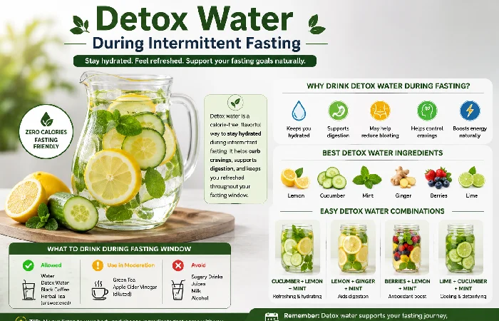 detox water during intermittent fasting