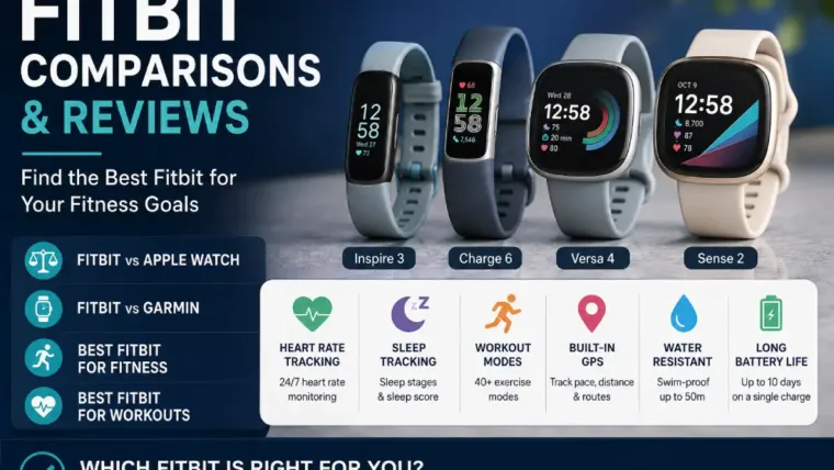 fitbit comparisons & reviews