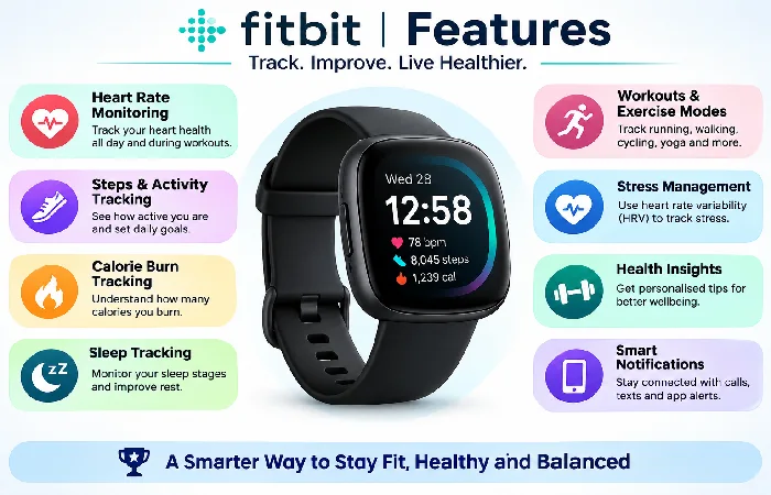 fitbit features