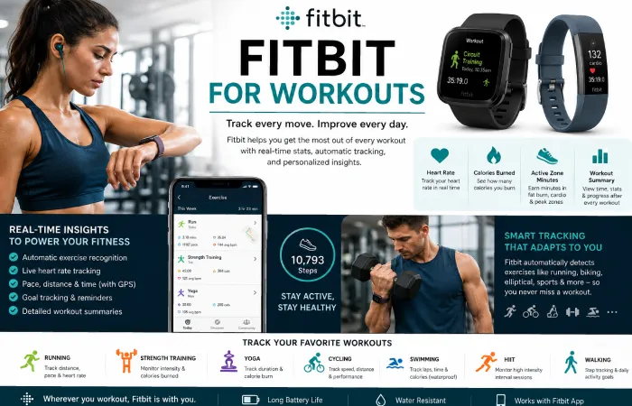 fitbit for workouts