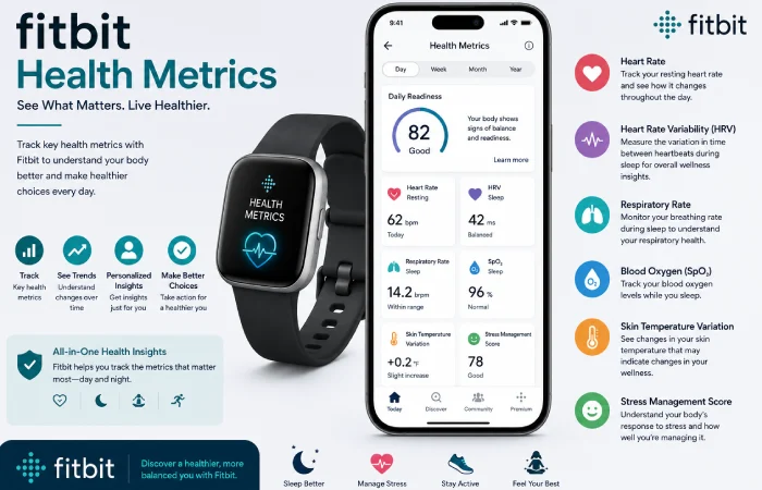fitbit health metrics