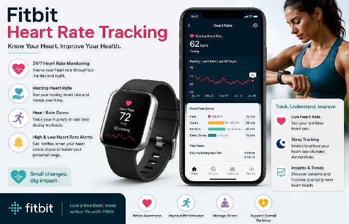 fitbit heart rate tracking