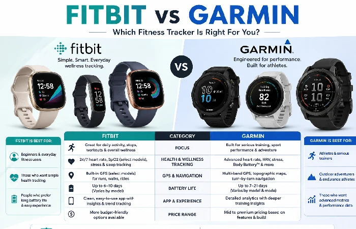 fitbit vs garmin