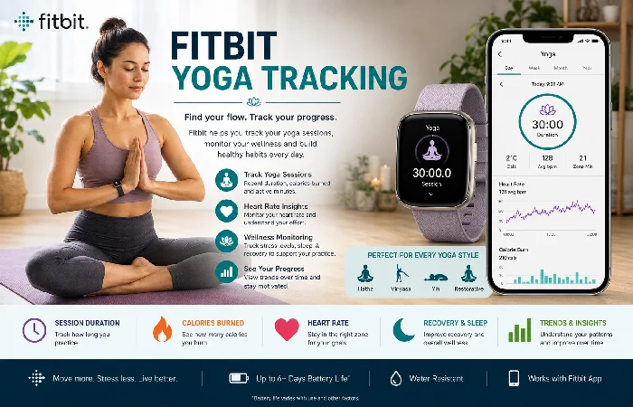 fitbit yoga tracking