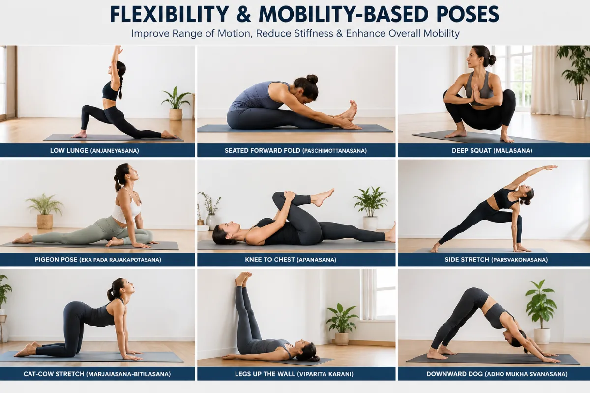 flexibility & mobility-based poses