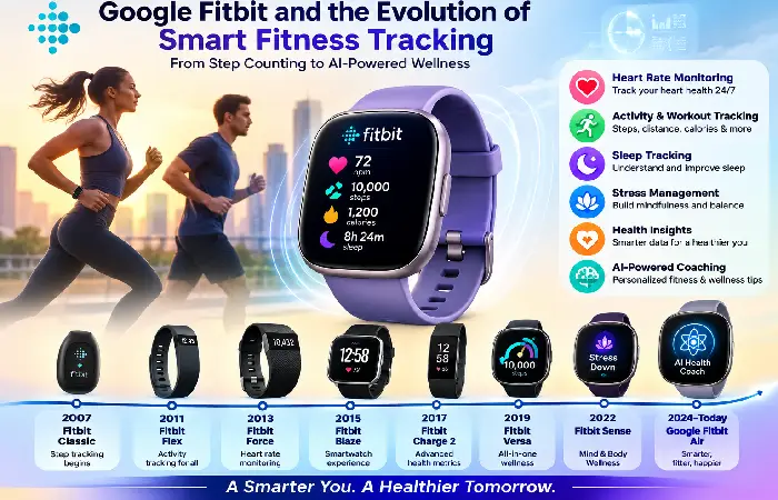 google fitbit and the evolution of smart fitness tracking 