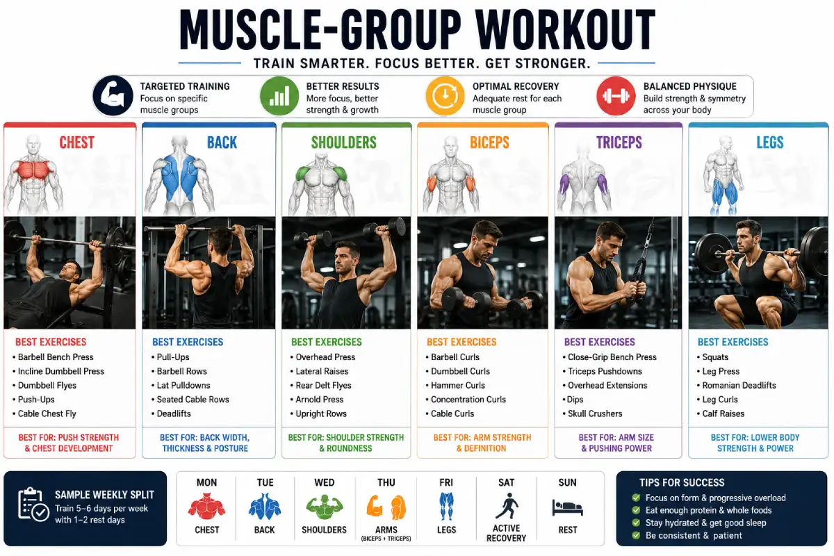 muscle-group workout