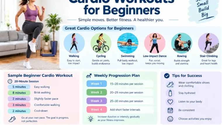 cardio workouts for beginners