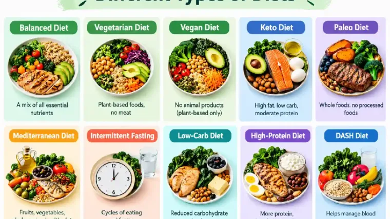 different types of diets