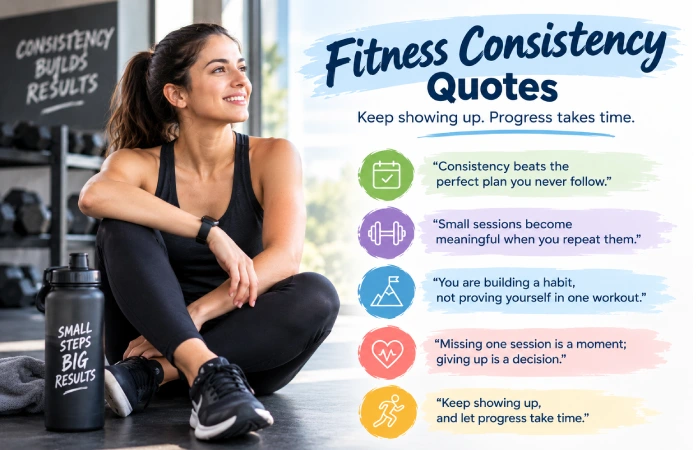 fitness consistency quotes