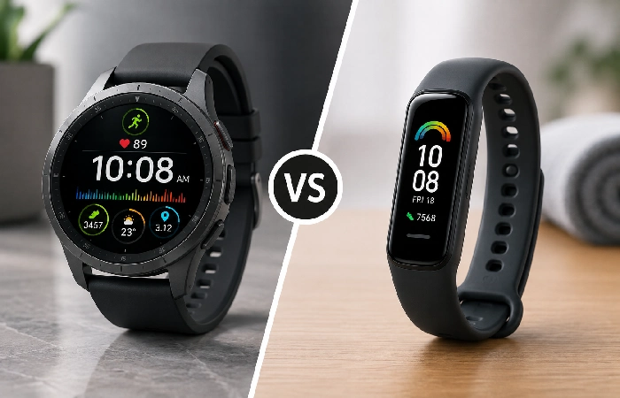 fitness watch vs fitness tracker