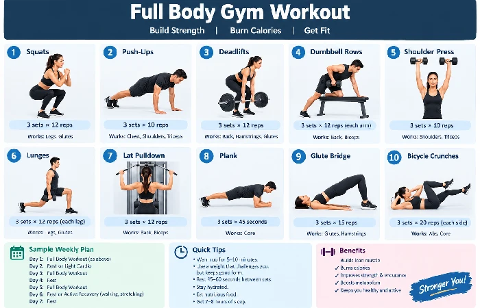 full body gym workout