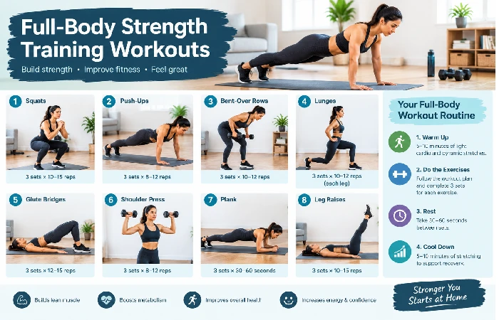 full-body strength training workouts