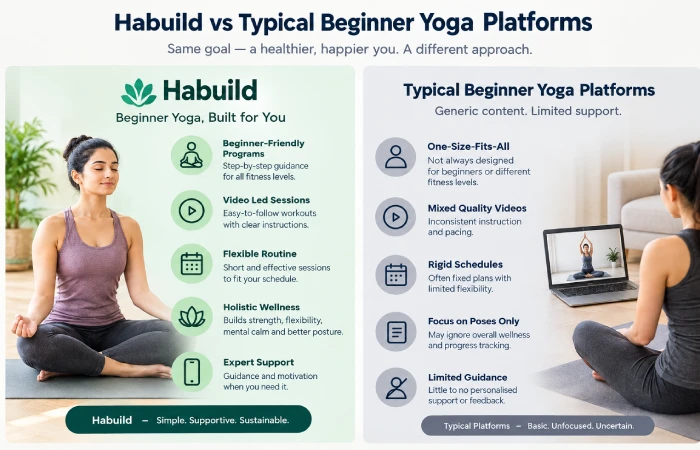 habuild vs typical beginner yoga platforms