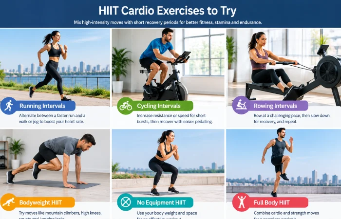 hiit cardio exercises to try