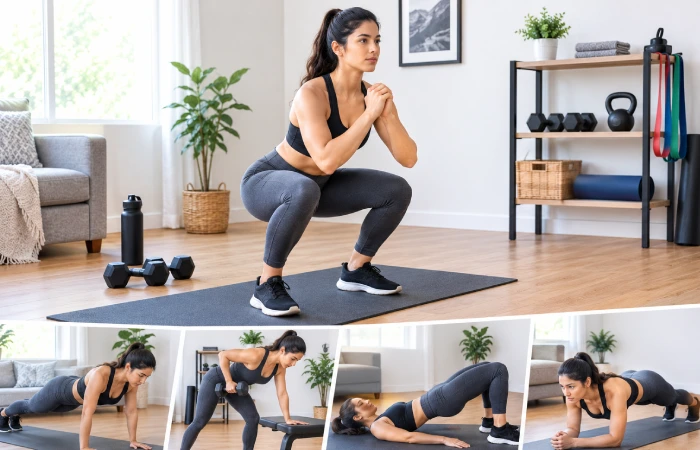 home gym strength workout