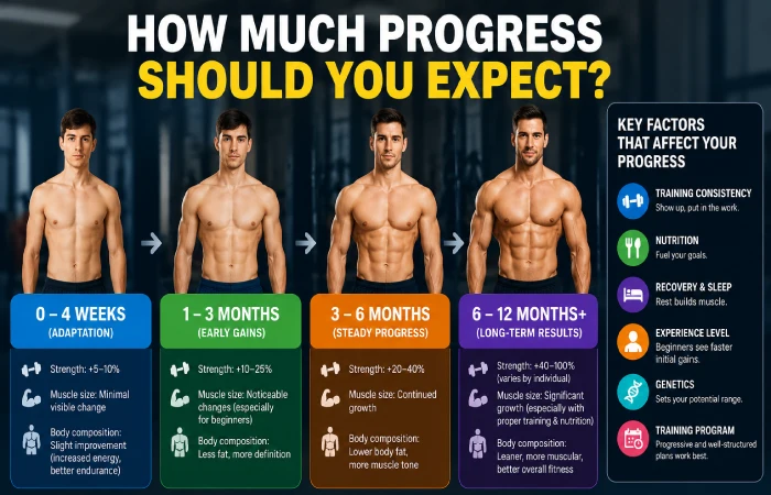 how much progress should you expect
